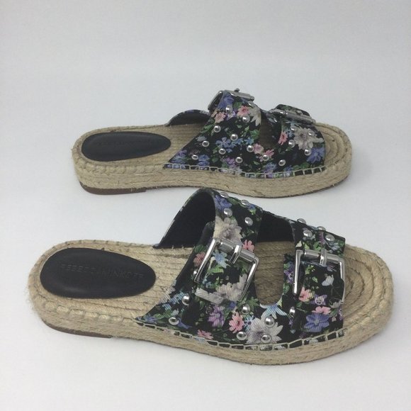 Rebecca Minkoff Slide Sandals for Women for sale | eBay Rebecca Minkoff Jodi Espadrille Floral Slide Sandal 8.5M